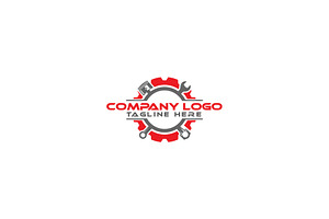 Automotive Logo With A Car Shadow