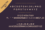 Tropikana Monoline Vintage Typeface, a Serif Font by Creatype Studio (Thumbnail 8 of 9)
