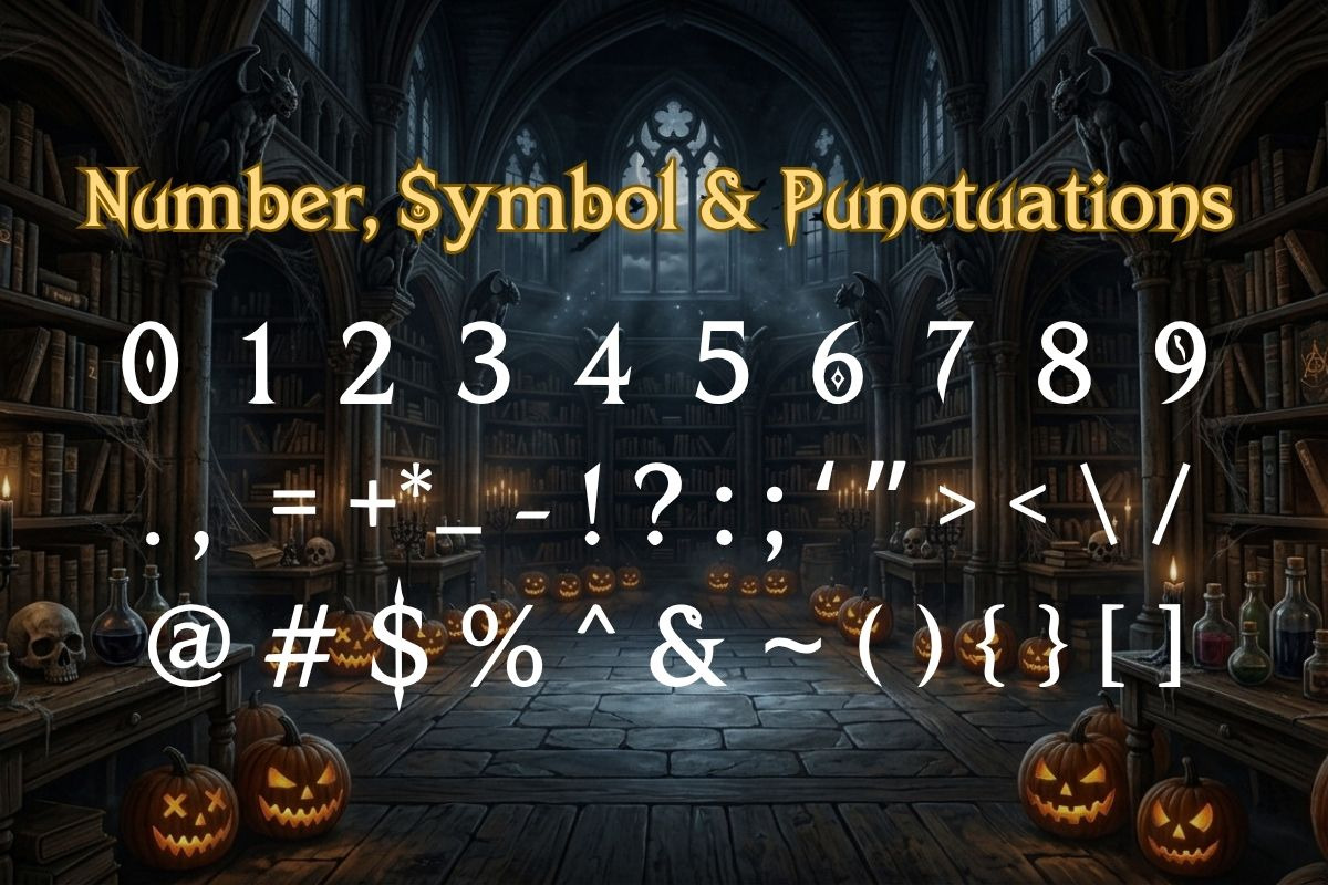 18 Spooky Horror Font Bundle, a Script Font by AN Productions (Photo 41 of 48)