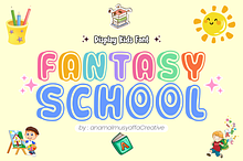 Fantasy School - Display Font