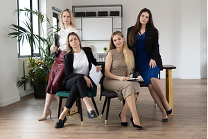 Professional women collaborating, a Person Photo by undrey