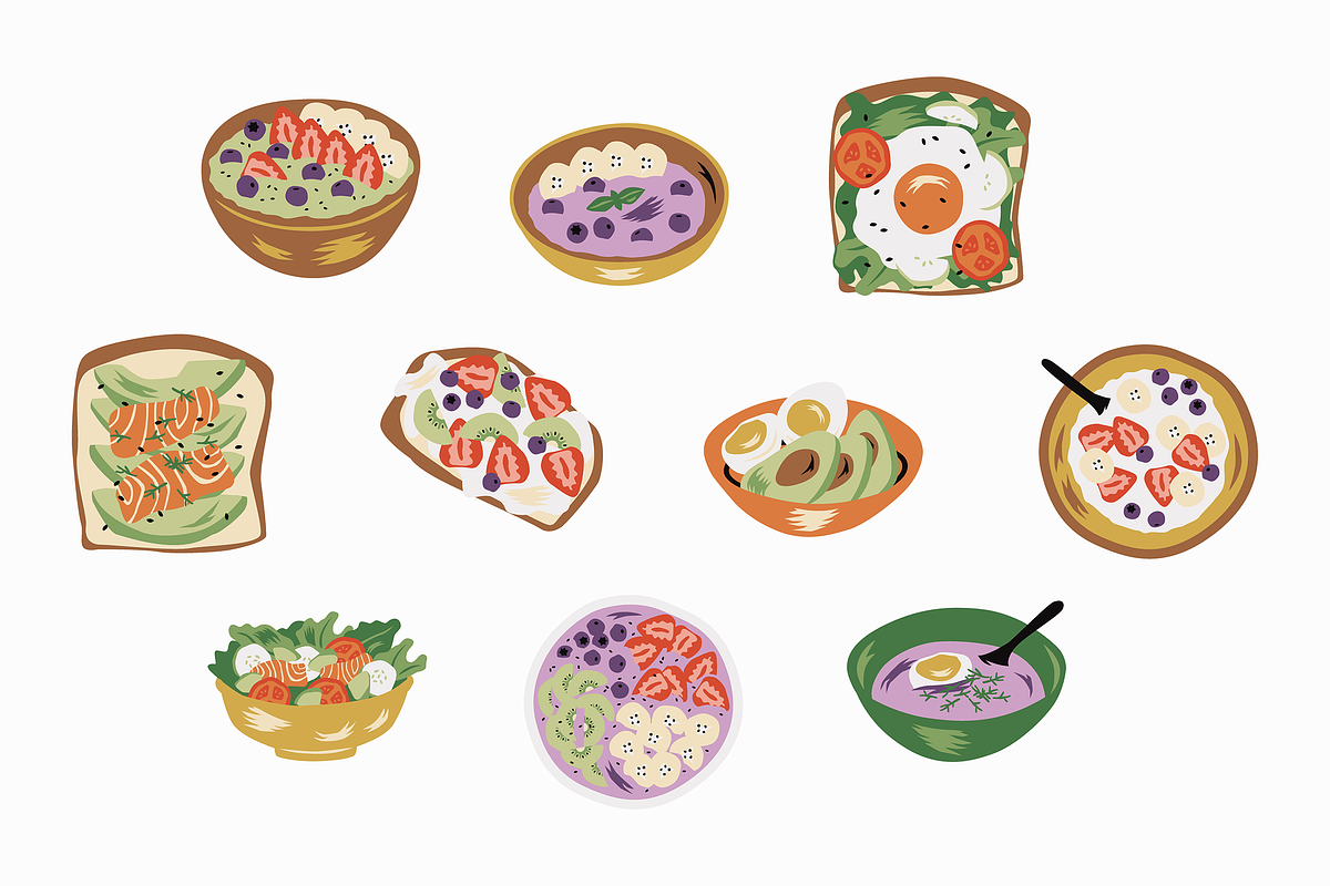 Food & Healthy Bundle, an Object Graphic by Jump Studio (Photo 17 of 20)