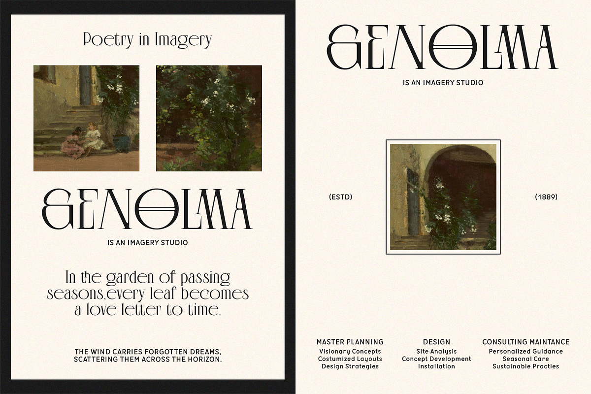 Elsyklos – Victorian Display Serif, a Serif Font by BumbleGraph Studio (Photo 2 of 6)