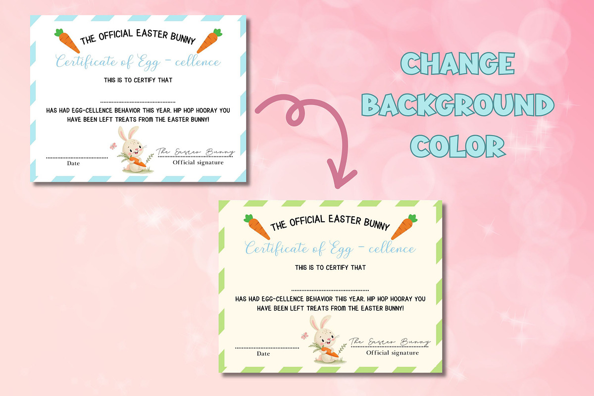 Letter from Easter Bunny #5 - Canva, a Templates & Theme by Adalin Shop (Photo 6 of 11)