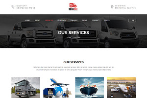 Vehicle - Bootstrap Template