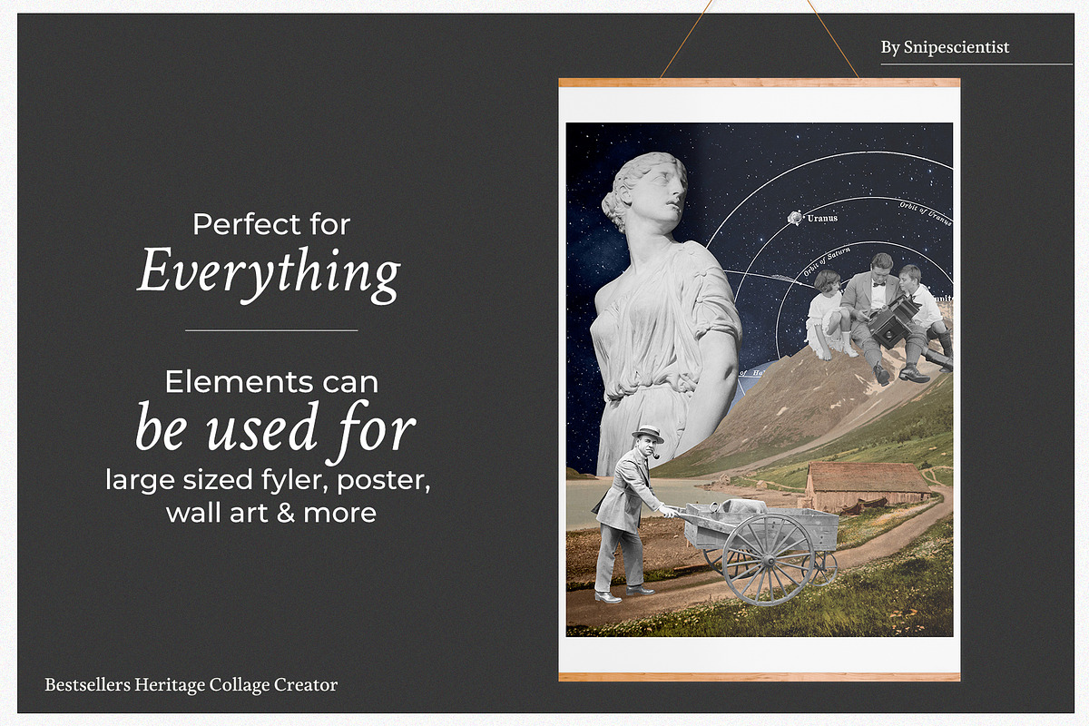 Bestsellers Heritage Collage Creator, an Object Graphic by SNIPESCIENTIST (Photo 61 of 64)