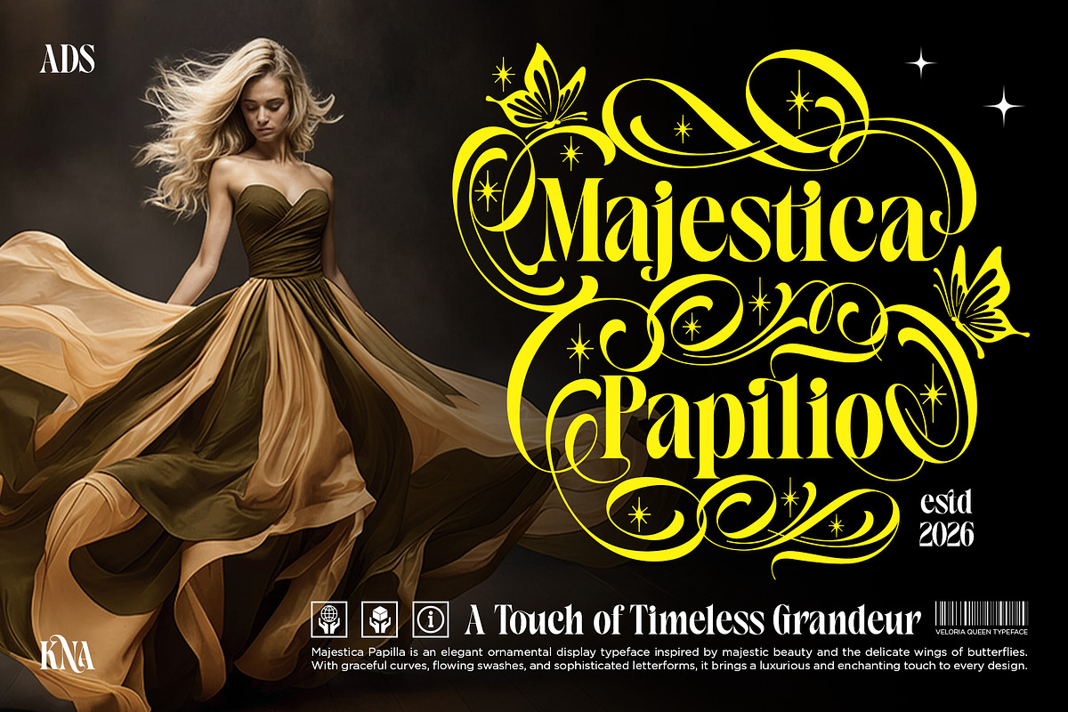Veloria Queen Typeface, a Serif Font by alit design (Photo 9 of 20)