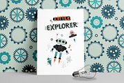 Pattern, posters and vector elements, a Pattern Graphic by narinadraban (Thumbnail 5 of 5)