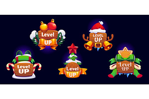 Christmas level up rank, badges