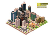 Isometric city map elements, an Object Graphic by tele52 (Thumbnail 3 of 72)