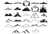 Mountain Range Set 3 Procreate Brush, a Brush Add-On by Disasterology Ink (Thumbnail 8 of 10)
