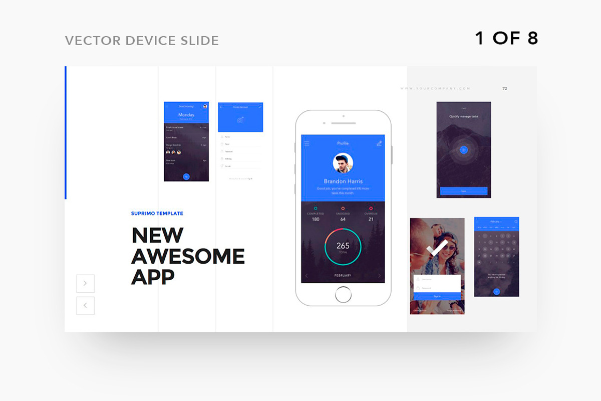 SUPRIMO PowerPoint Template + Bonus, a Presentation Template by Presentations Studio (Photo 13 of 19)