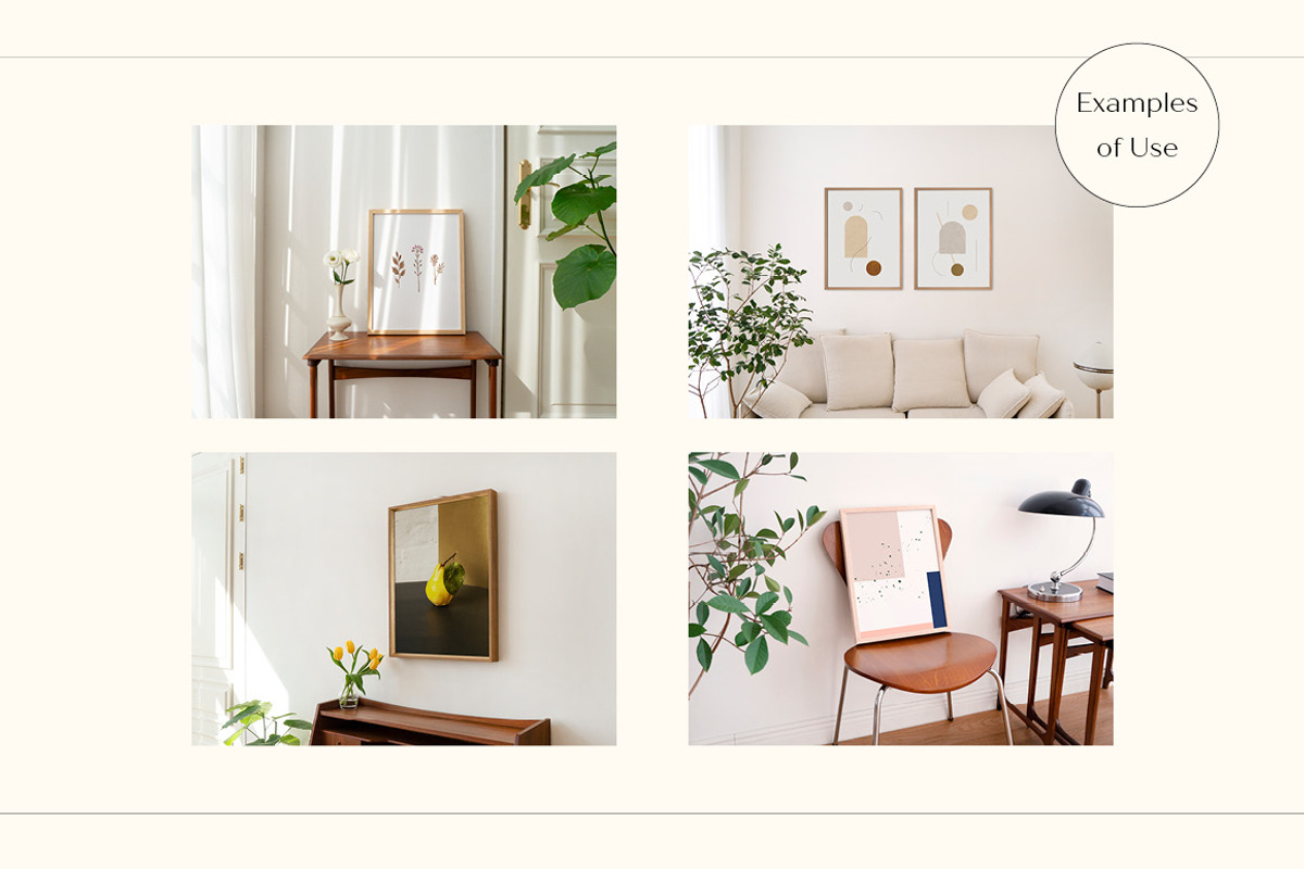 Photo Frame Mockups, a Print Template by LOPEstudio (Photo 7 of 8)