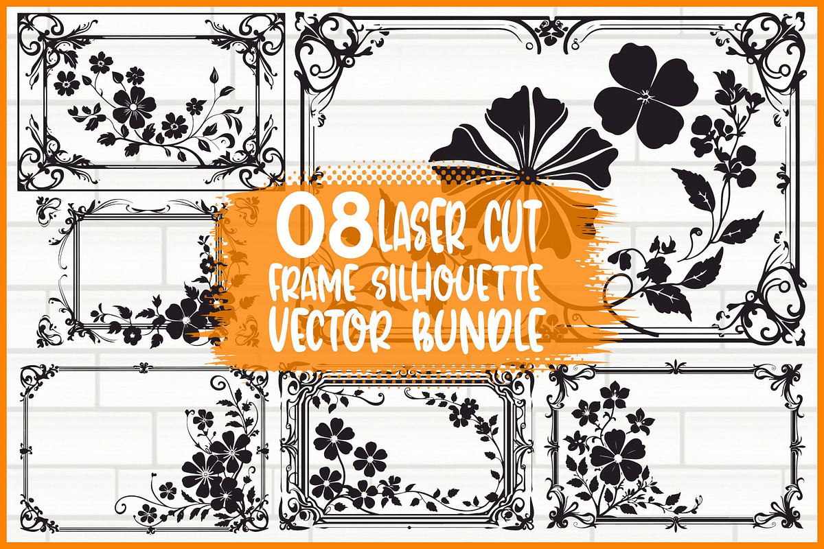 Elegant Frame Vector Bundle, an Illustration by jahid234 (Photo 1 of 9)