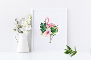 Watercolor Tropical Collection