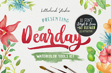 DearDay Watercolor Toolbox