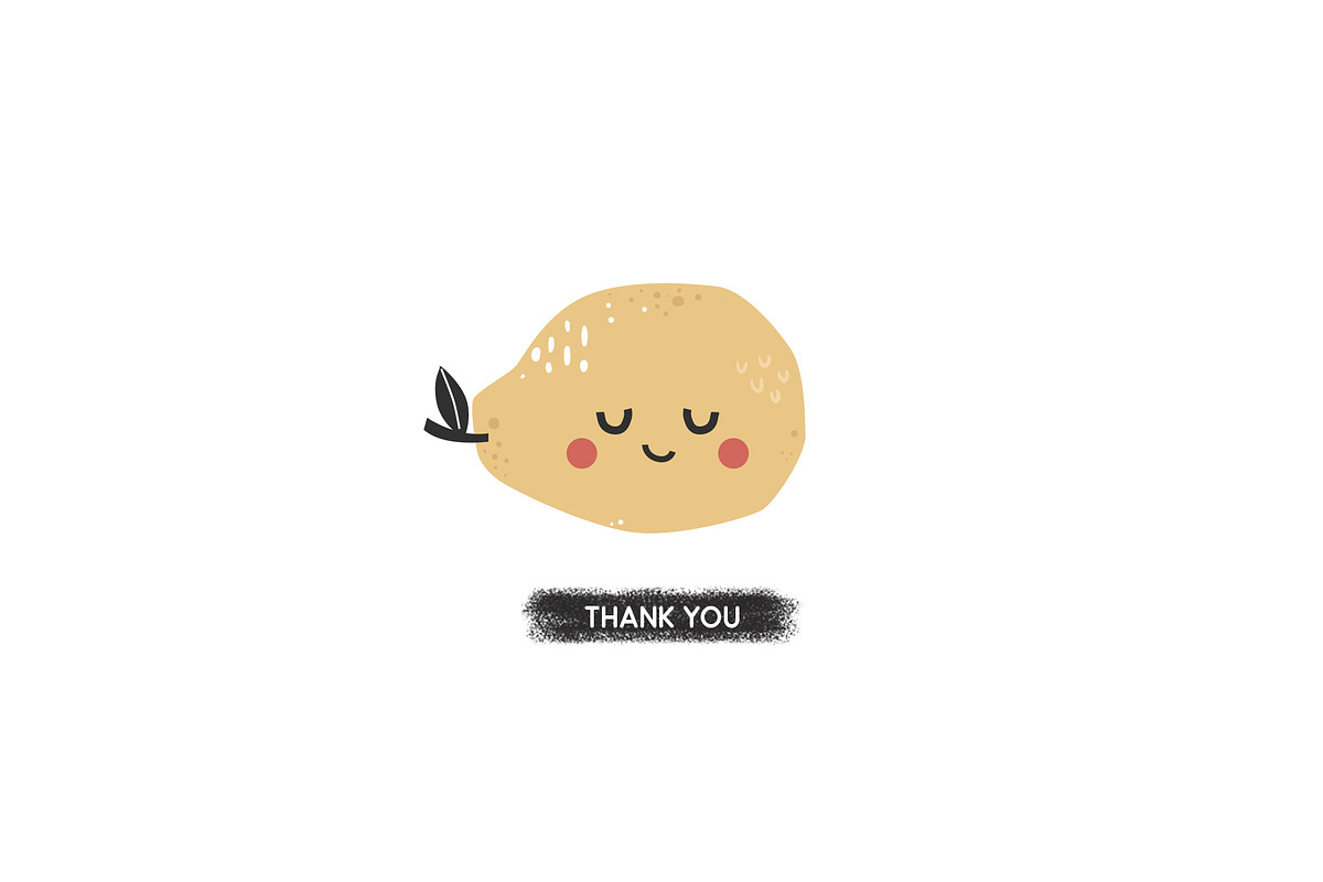 Cute Fruits - Collection for Kids, an Animal Illustration by Sumacj (Photo 9 of 9)