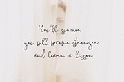 Adeline | Sale 90% Off, a Script Font by Katie Holland (Thumbnail 5 of 7)