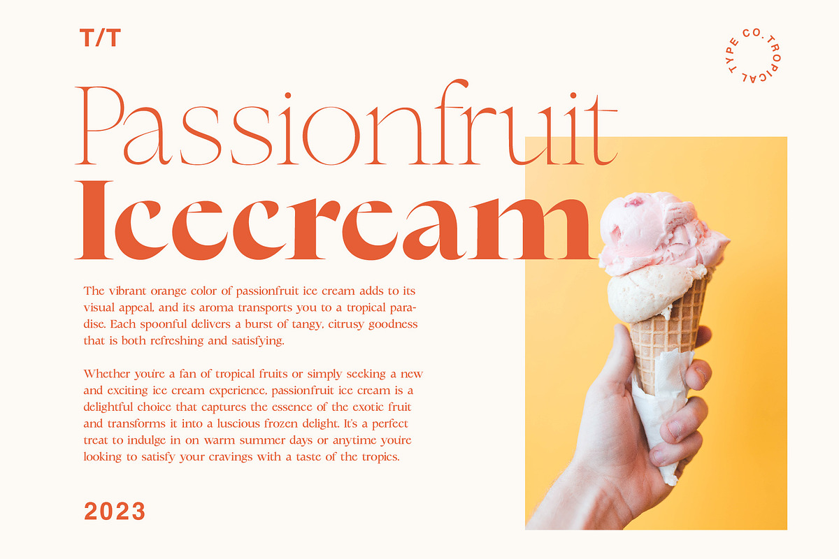 New Tropic - 8 Style Font Family, a Serif Font by Tropical Type (Photo 5 of 15)