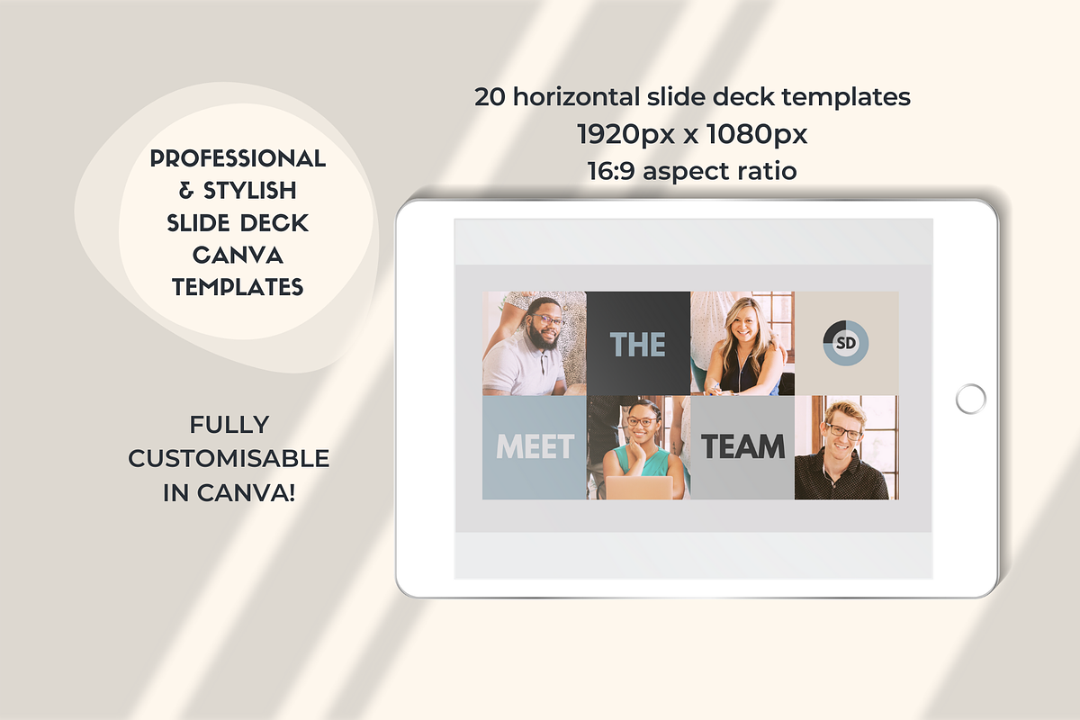 Business Slide Deck Canva | Neutral, a Presentation Template by Monarch 21 Design (Photo 2 of 7)