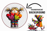 Whimsical Winter Kids Clipart Bundle, an Illustration by Libby Wishes (Thumbnail 2 of 7)