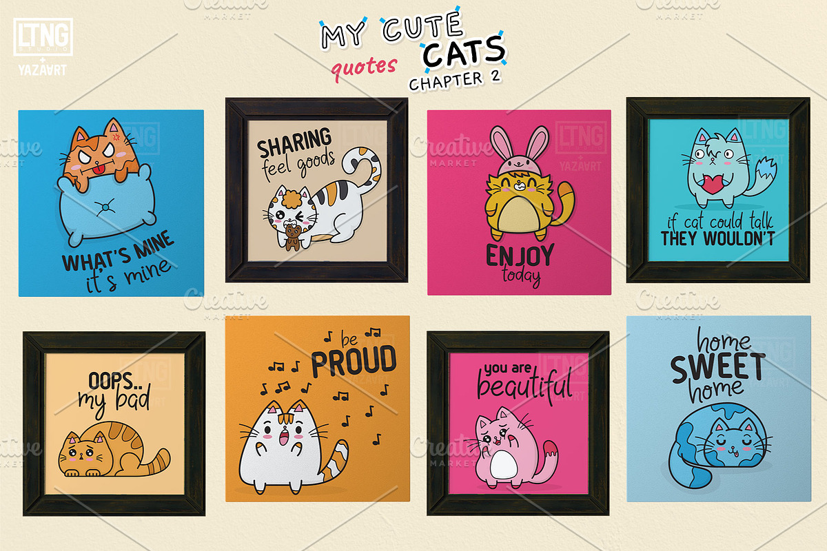 My Cute Cats chapter 2, an Animal Illustration by LTNG STUDIO (Photo 3 of 6)