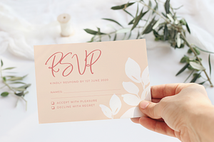 Blush Wedding Stationery Suite