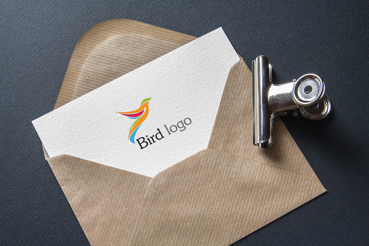 Colorful Humming Bird Logo Template, a Branding & Logo Template by Raj Shop (Photo 4 of 6)