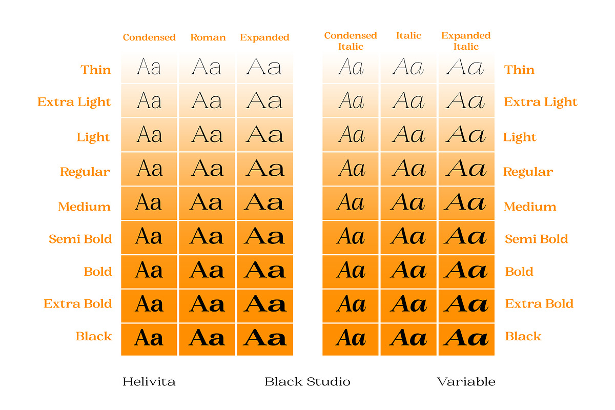 BS Helivita, a Font by Black Studio (Photo 11 of 15)