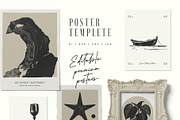 Linocut Gallery | Poster Builder, an Object Graphic by KetteCreate (Thumbnail 11 of 13)