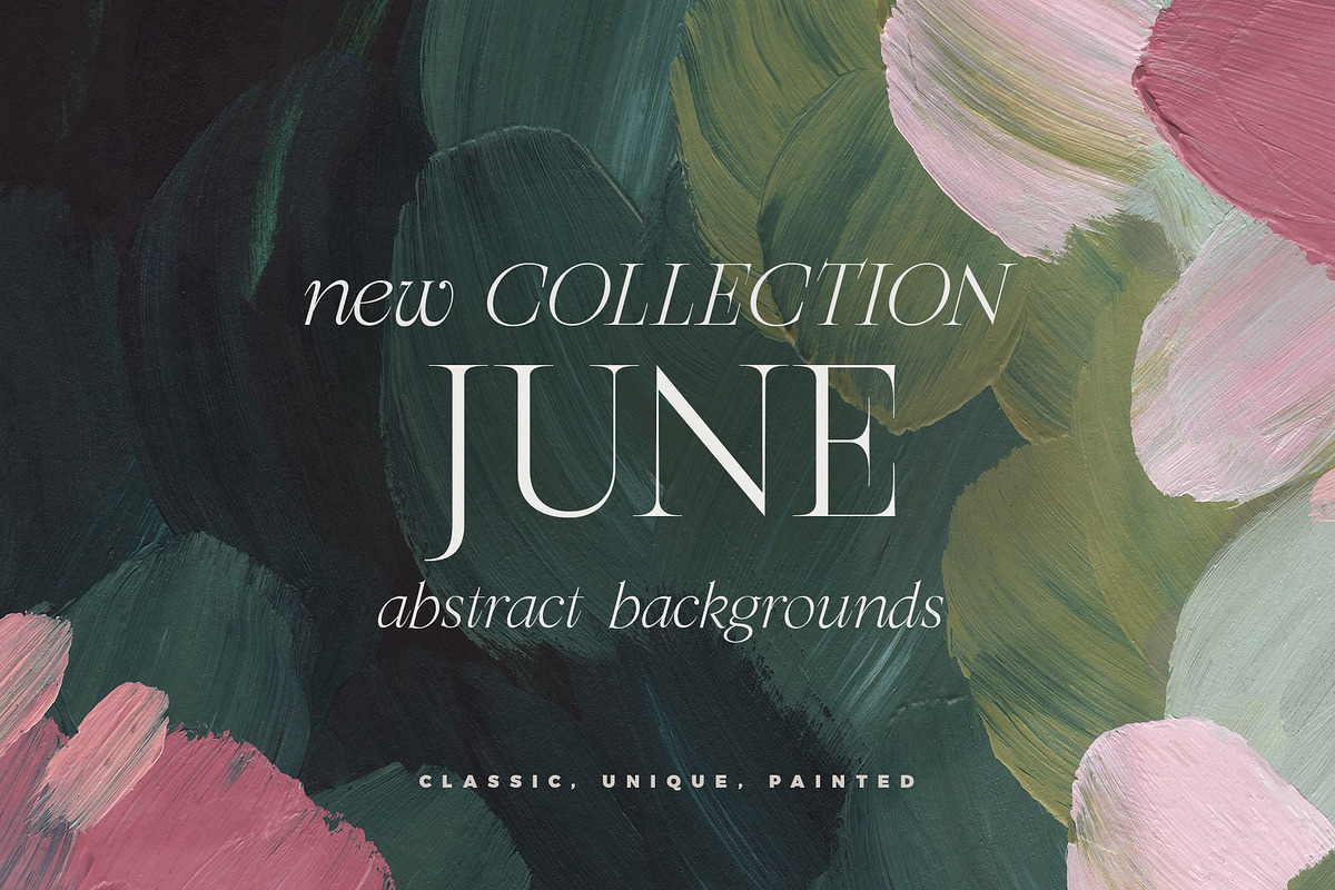 BUNDLE Abstract Painted Backgrounds, a Texture Graphic by Basia Stryjecka (Photo 16 of 59)