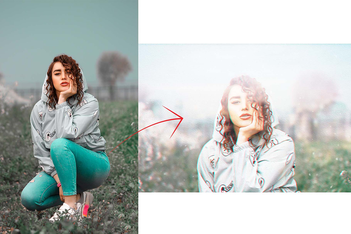 Editable Photo Effect Template, an Action Add-On by Photoshop Action (Photo 5 of 18)