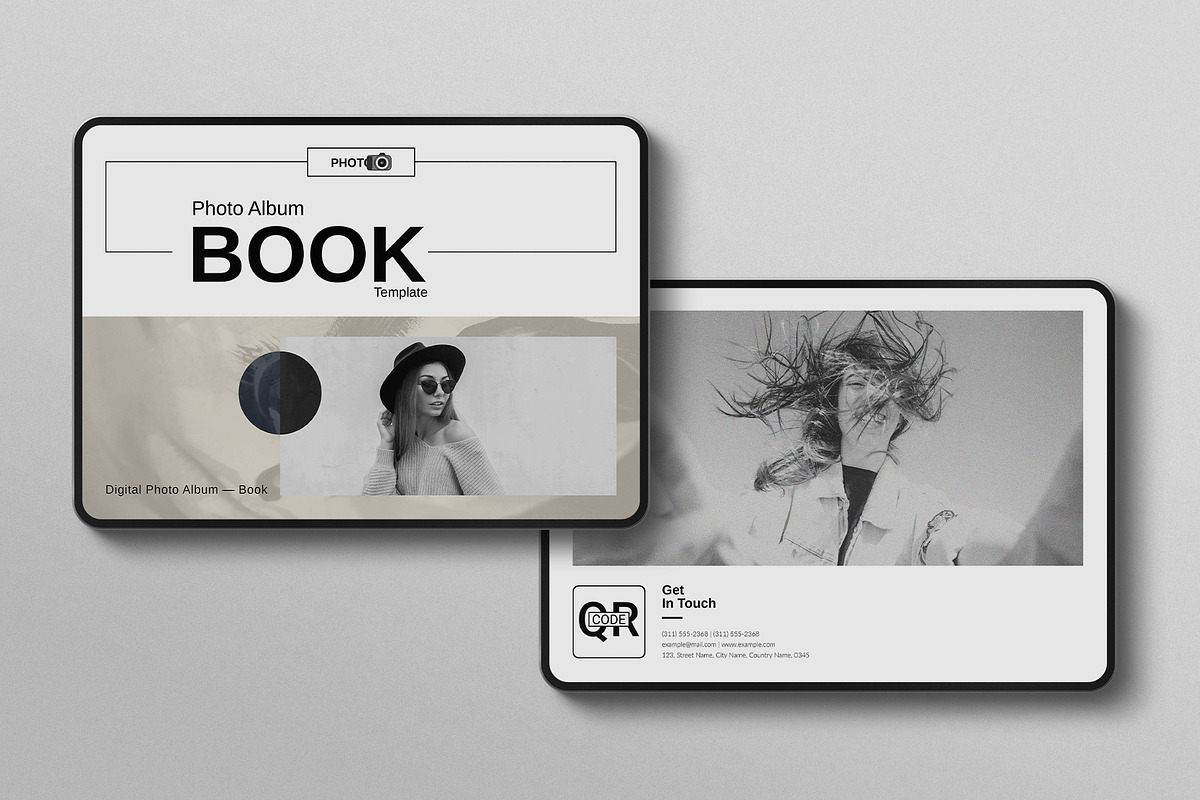 Digital Photo Album Book Landscape, a Brochure Template by E-Type (Photo 10 of 10)
