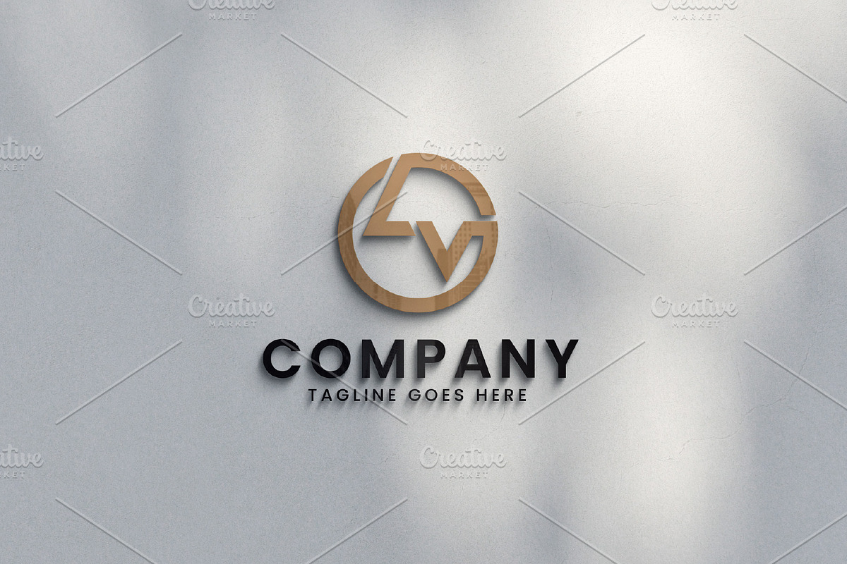 LV letter mark logo design, a Branding & Logo Template by Amadul11 (Photo 3 of 4)