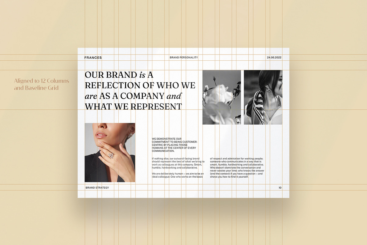 FRANCES / Brand Strategy, a Brochure Template by Studio Dara (Photo 9 of 19)