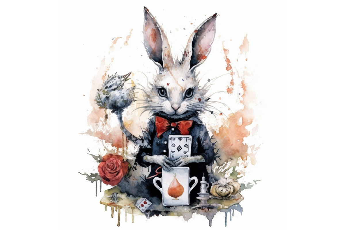 Gothic Alice in Wonderland, a Background Graphic by Whiskey Bee Boutique (Photo 4 of 7)