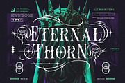 Rose Torture Typeface, a Serif Font by alit design (Thumbnail 17 of 20)