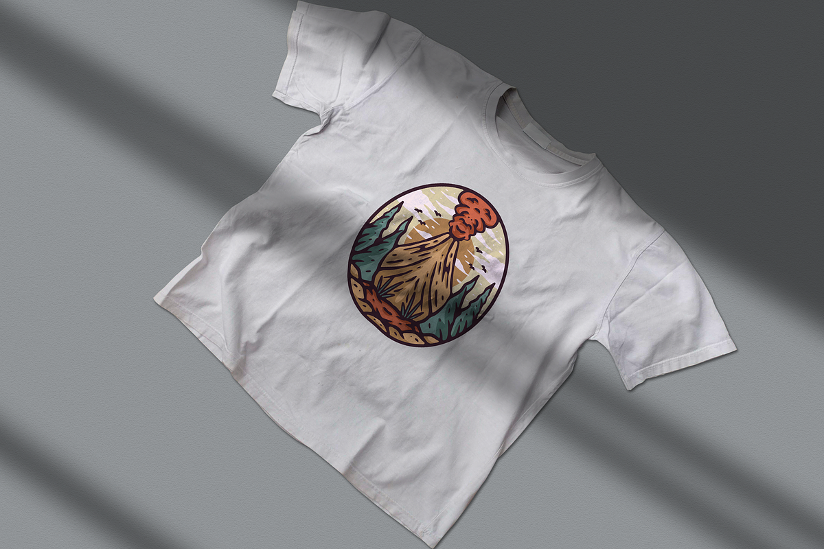 Majestic Mountain Vista, an Object Illustration by nomlimo.com (Photo 2 of 2)