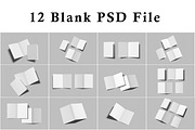 A5 Bifold Brochure Mockup, a Print Template by mahremdesign (Thumbnail 14 of 14)