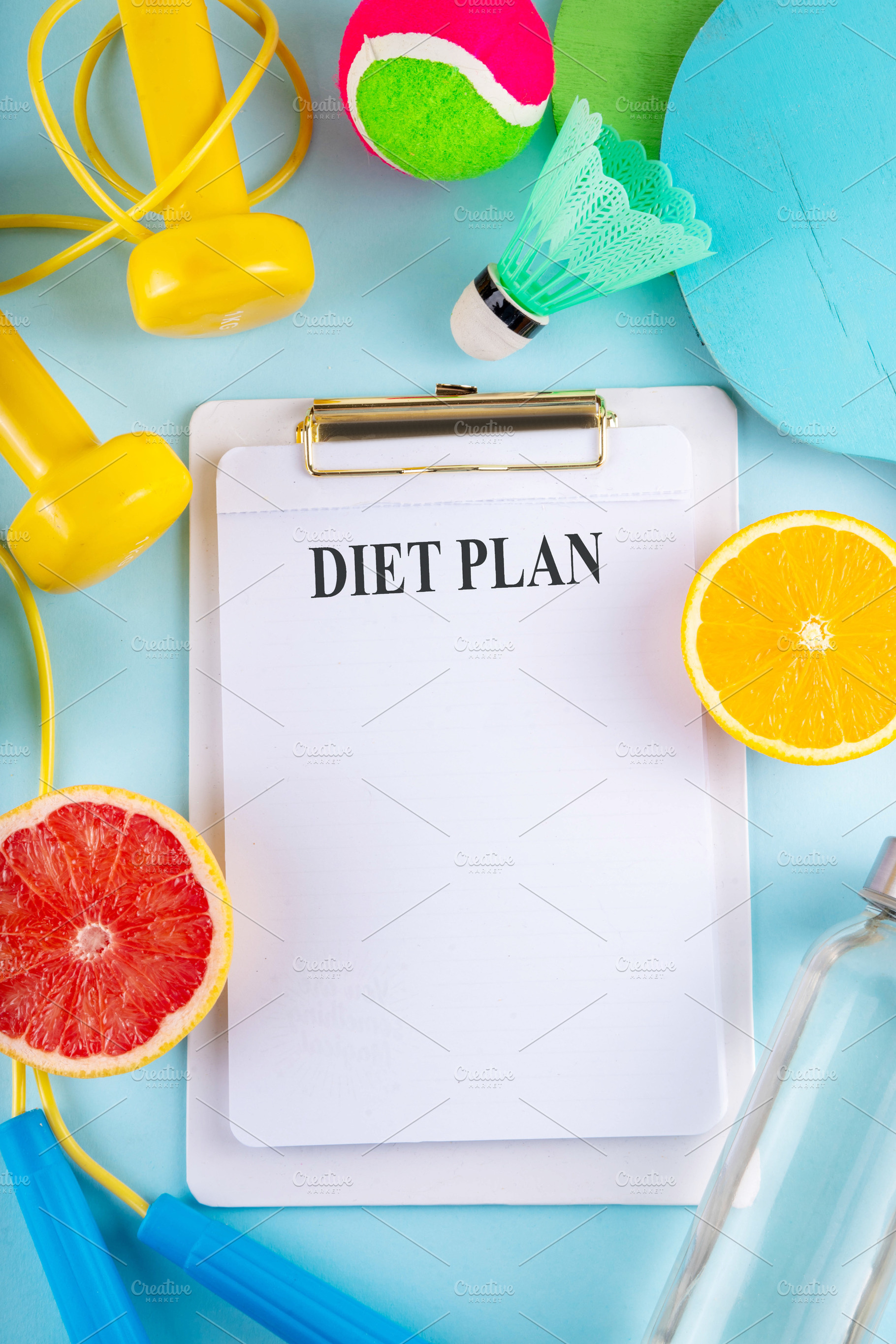 Fitness and healthy food lifestyle background, a Sports & Recreation Photo by Rimma
