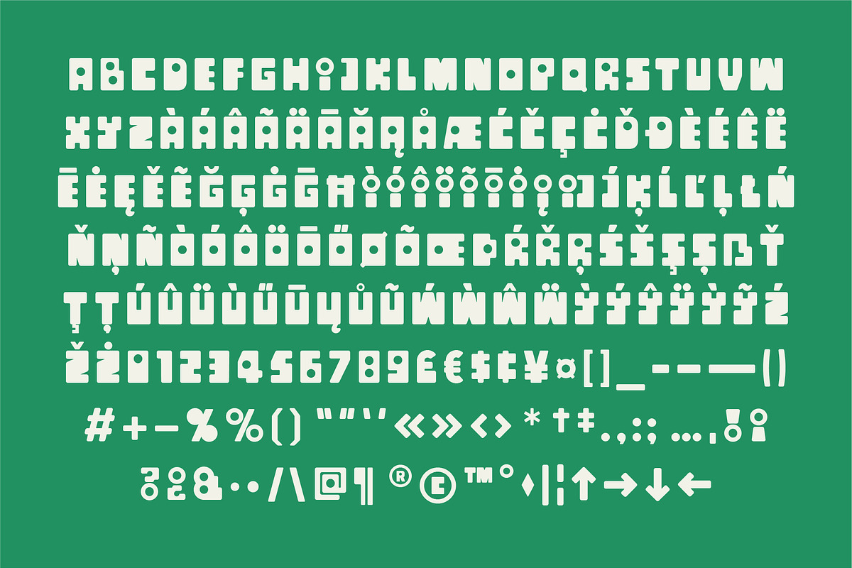 GOLAZO! Retro Display font, a Sans Serif Font by BTYPE (Photo 5 of 8)