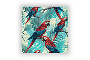 Tropical Glitch Art Seamless Pattern, a Pattern Graphic by FloridPrintables (Thumbnail 6 of 7)