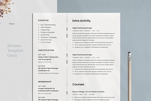 Resume Template Canva