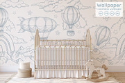 Air Balloon Vector Clipart Bundle, a Graphic by Alisles (Thumbnail 7 of 9)