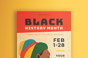 Black History Month Flyer, a Flyer Template by KMZVR.Lab (Thumbnail 5 of 5)