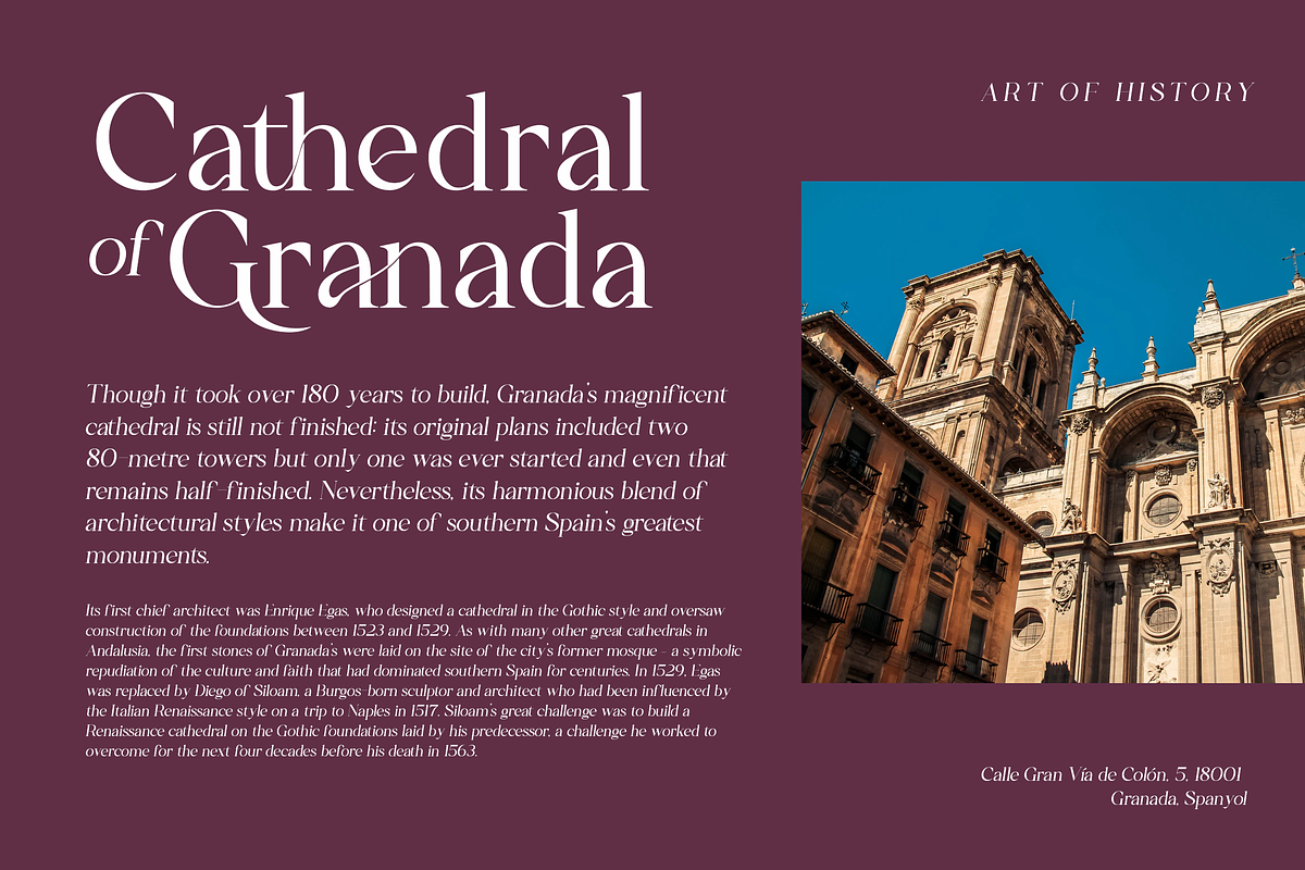 Reganesto - Modern Serif Typeface, a Serif Font by Haksen (Photo 4 of 11)