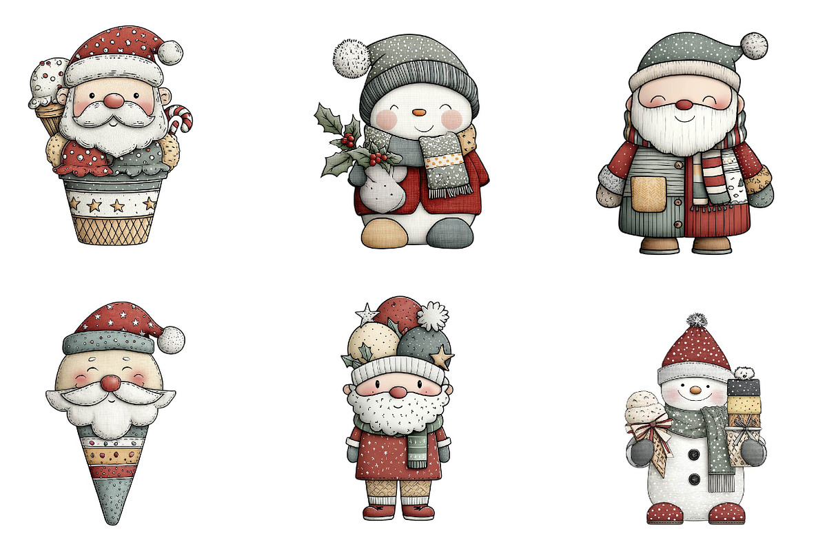 Snowman Ice Cream Sublimation, an Illustration by CreationArt (Photo 4 of 5)