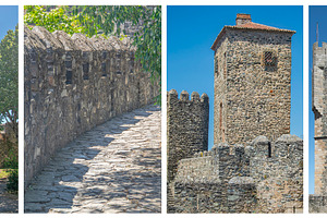 Barganca castle photo collage, an Architecture Photo by DanFLCreativo