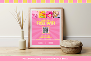 WiFi QR Code Sign, a Poster Template by SunshineStudioBoutique (Thumbnail 5 of 9)