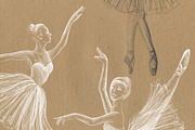 Ballet Dancer Collection, a Pattern Graphic by Sveta Aho (Thumbnail 5 of 6)